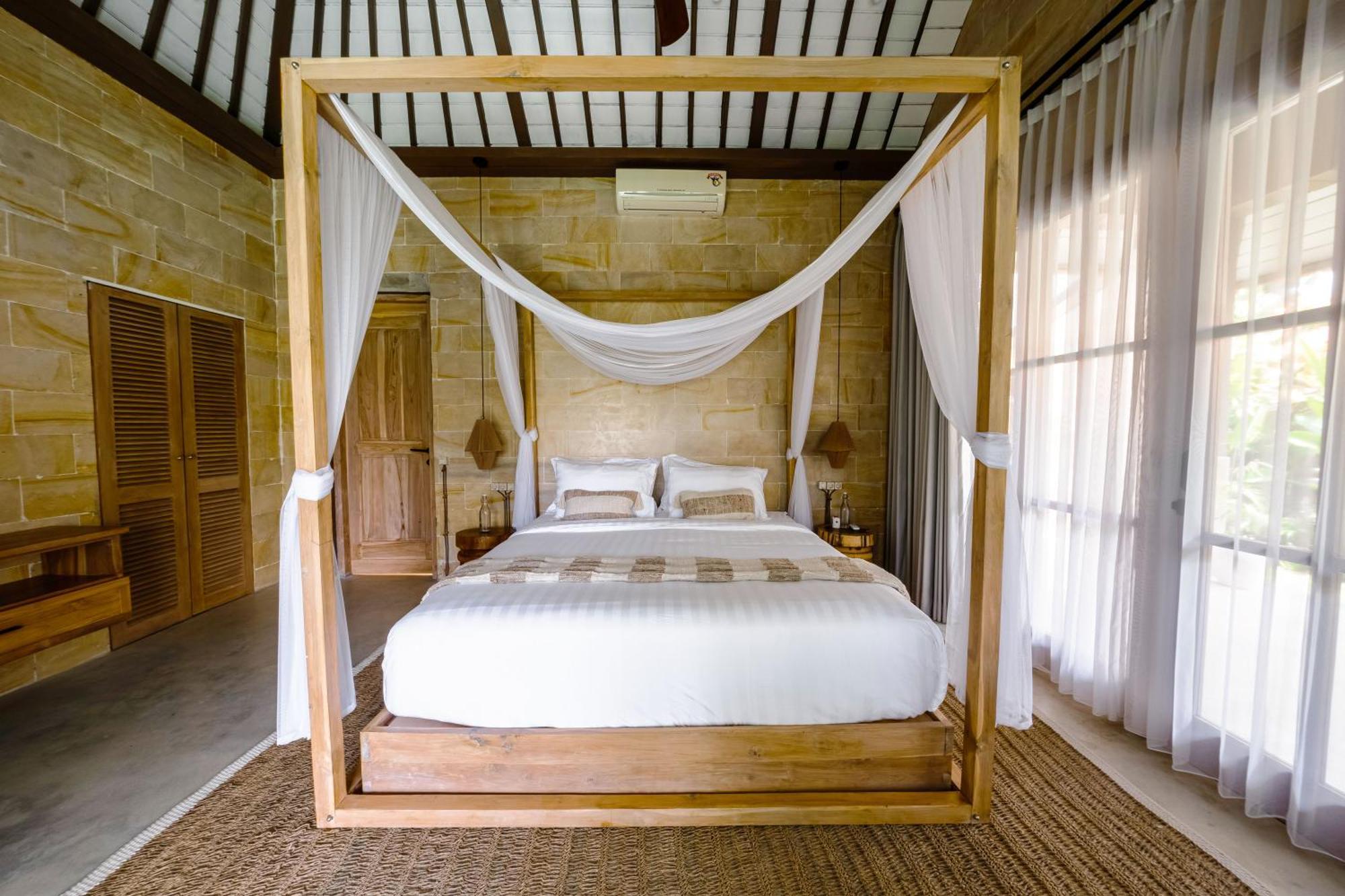 Nyaman Villas By Evdekimi Ubud Værelse billede